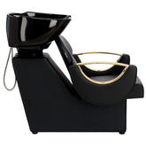 Profesionali kirpyklos plautuvė Nova - juoda